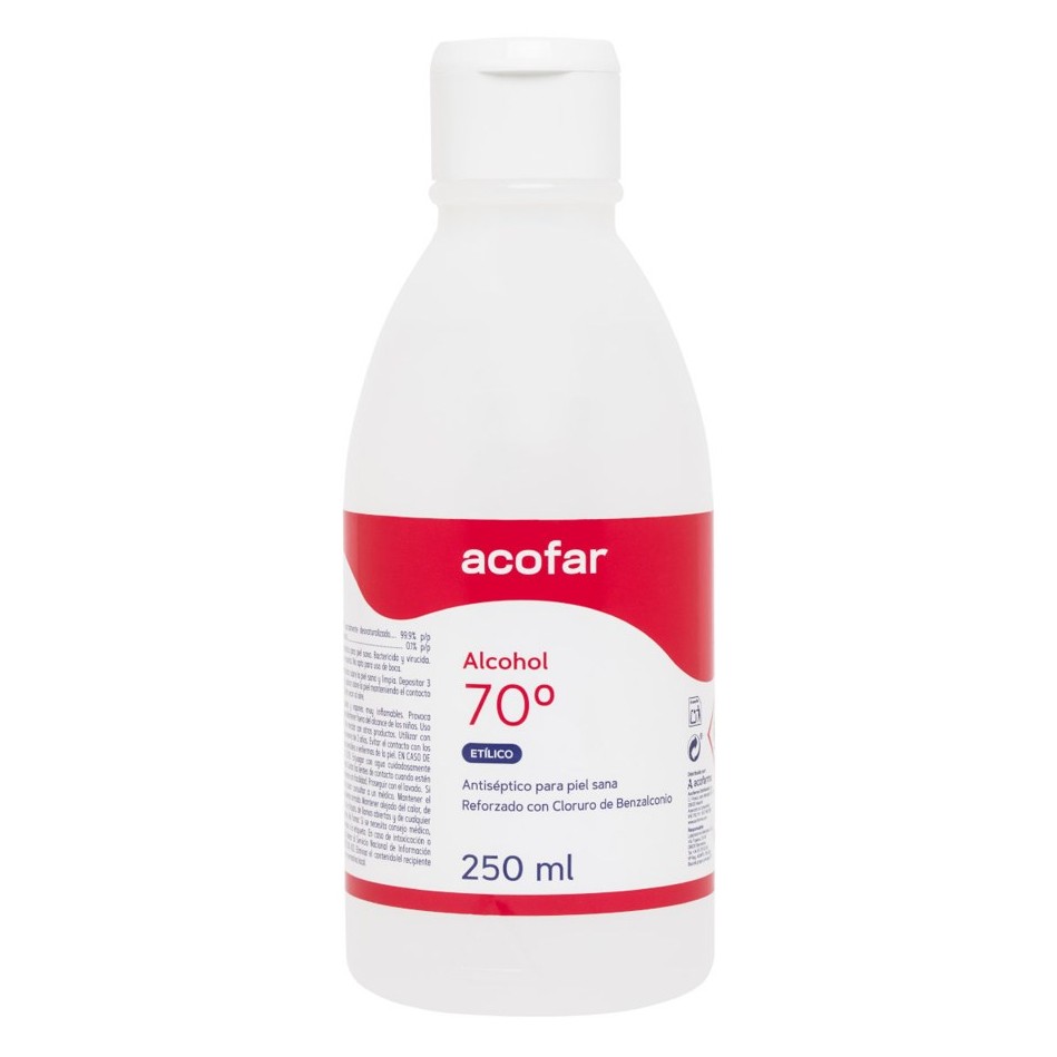 Alcohol 70º 250 ml