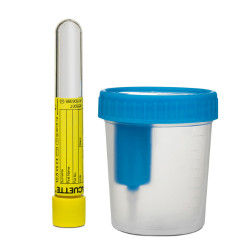 Envase de Orina Estéril + Tubo