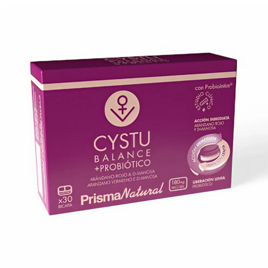 Cystu Balance + Probiótico 30 Comprimidos