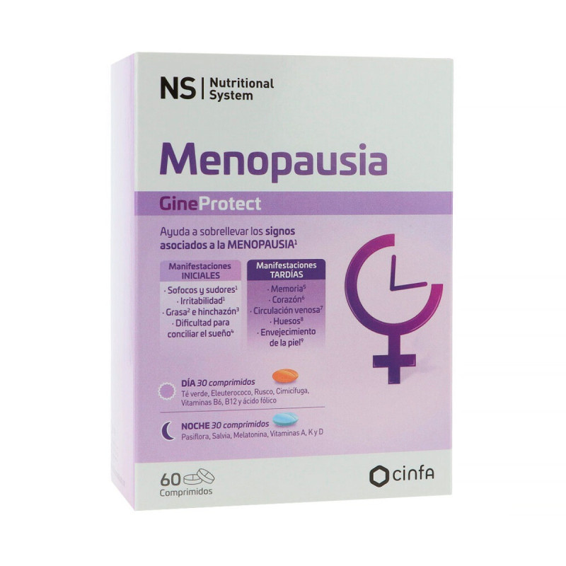 Gineprotect Menopausia Día y Noche 60 Comprimidos