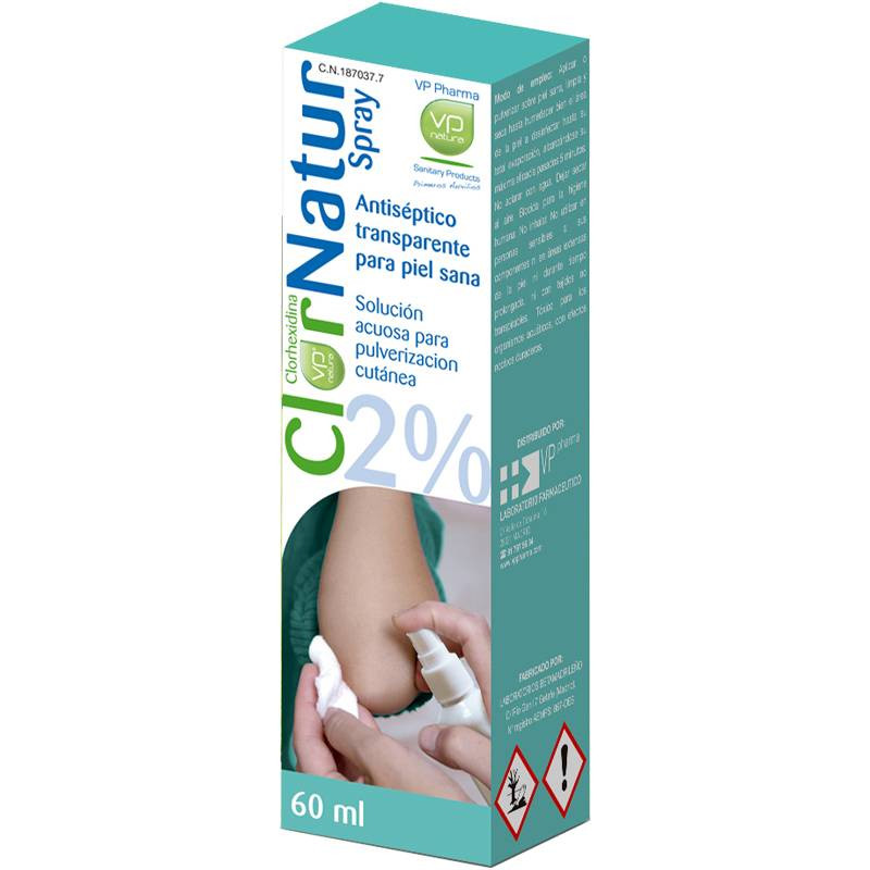 Clorhexidina 2% Solución Acuosa Spray 60 ml