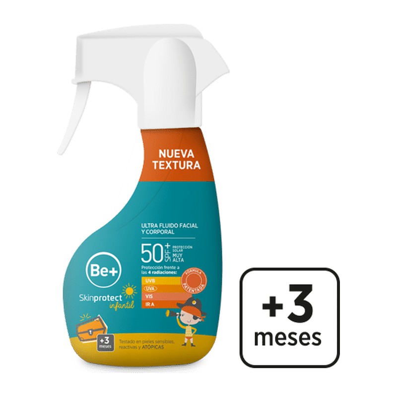 Skin Protect Infantil Ultra Fluido Facial y Corporal SPF50+ 250 ml