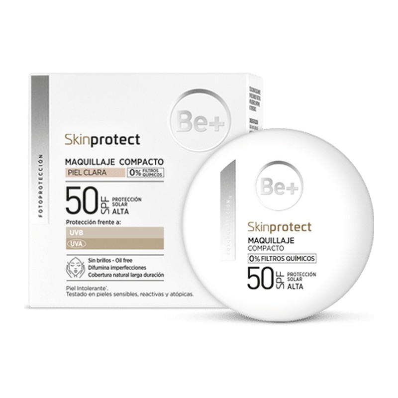 Skin Protect Maquillaje Compacto SPF50 Piel Oscura 10 g
