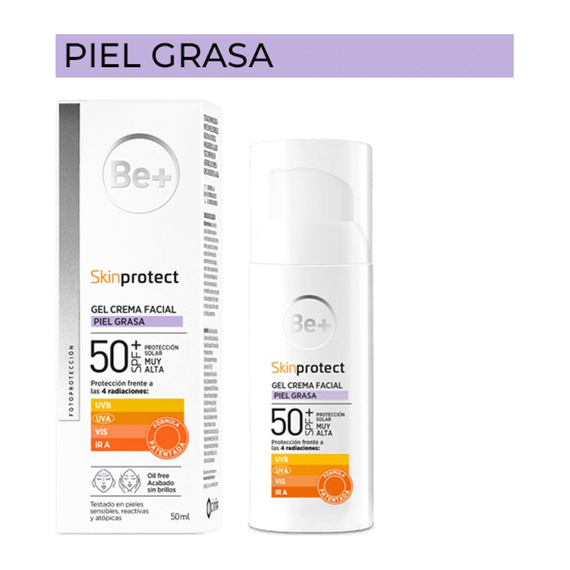 Skin Protect Gel Crema Facial Piel Grasa SPF50+ 50 ml