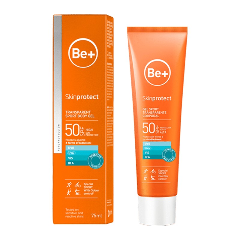 Skin Protect Gel Sport Transparente Corporal SPF50 75 ml