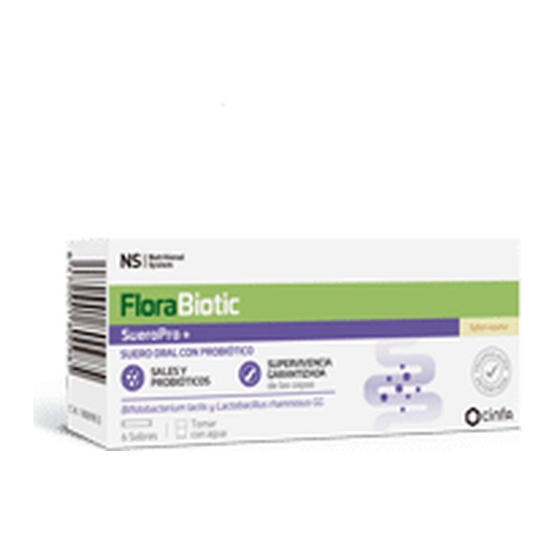 Florabiotic SueroPro+ Neutro 6 Sobres