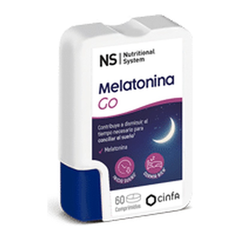 Melatonina Go 1 mg 60 Comprimidos