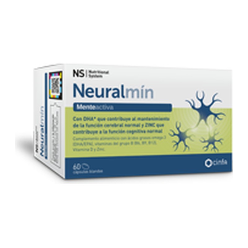 Menteactiva Neuralmín 60 Cápsulas
