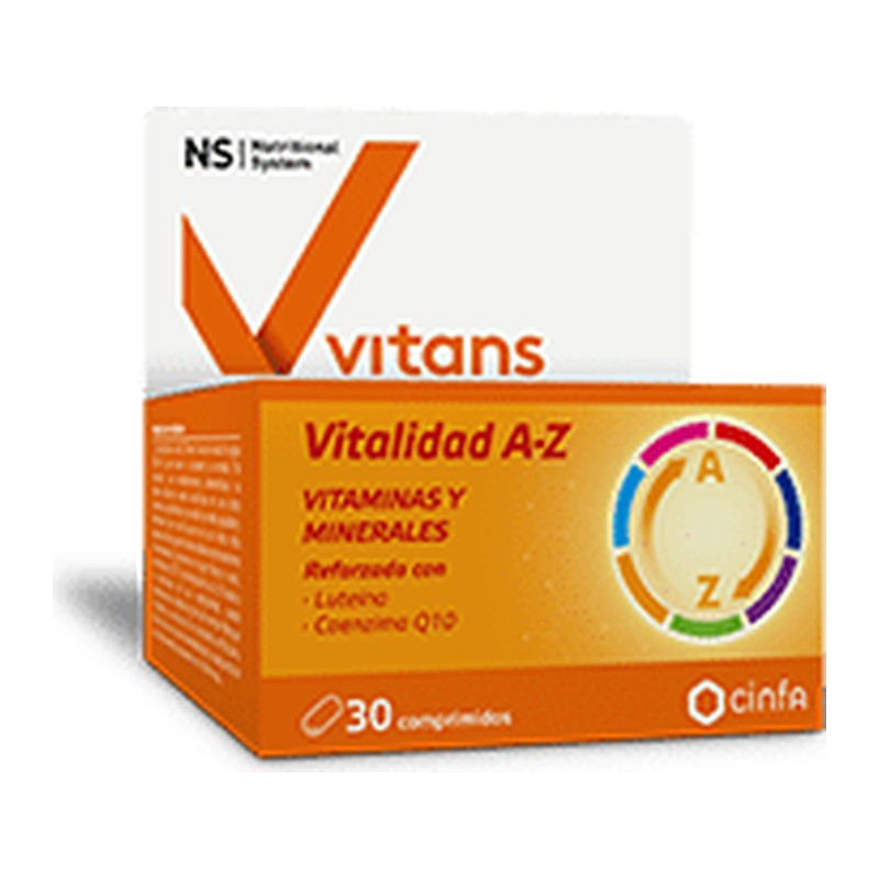 Vitans Vitalidad A-Z 100 Comprimidos