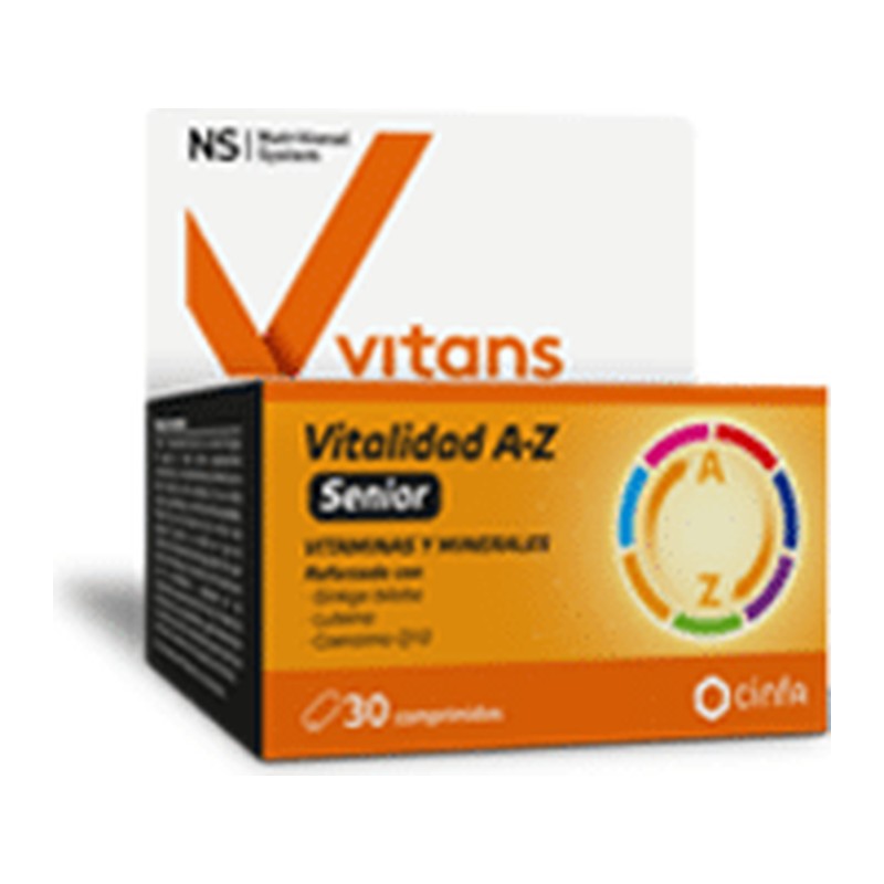 Vitans Vitalidad A-Z Senior 30 Comprimidos