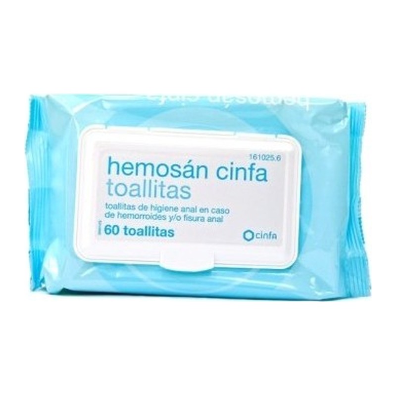 Hemorroides 60 Toallitas