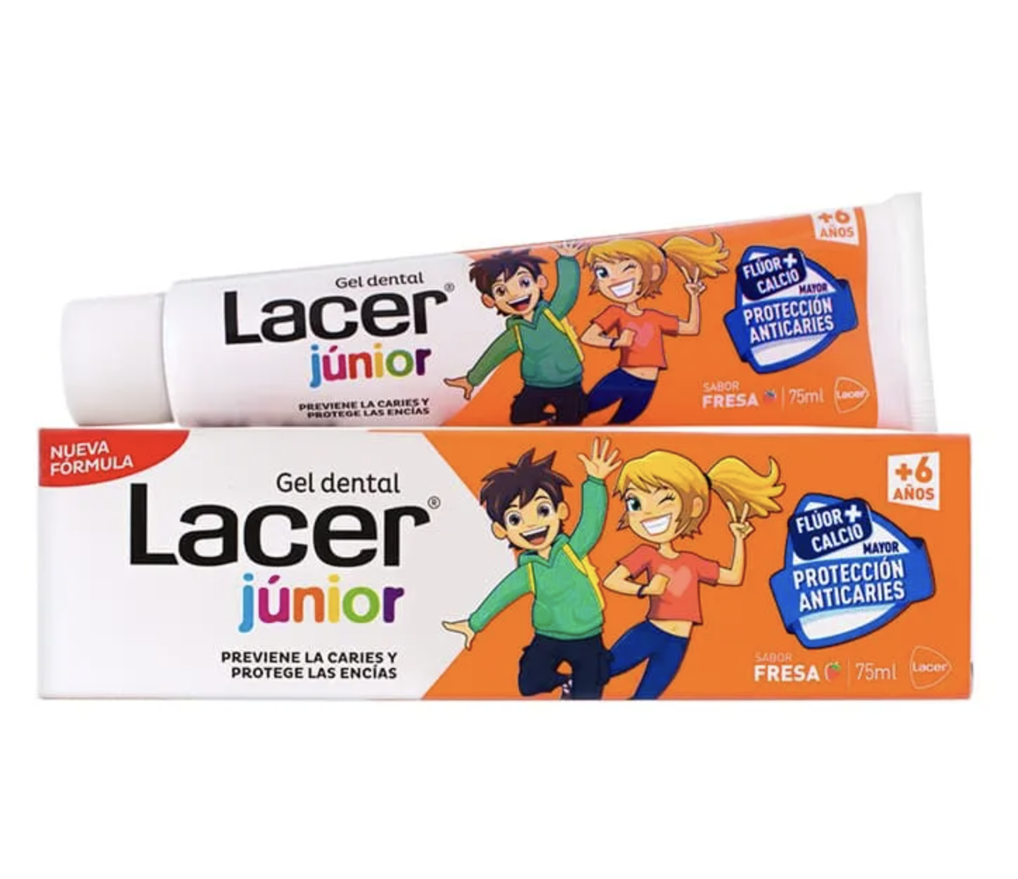 Gel Dental Junior Fresa 75 ml
