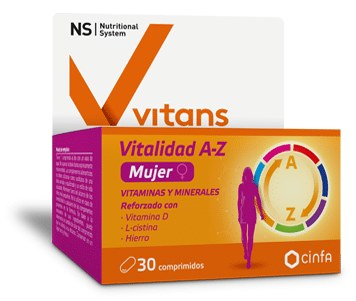 Vitans Vitalidad A-Z Mujer 30 Comprimidos