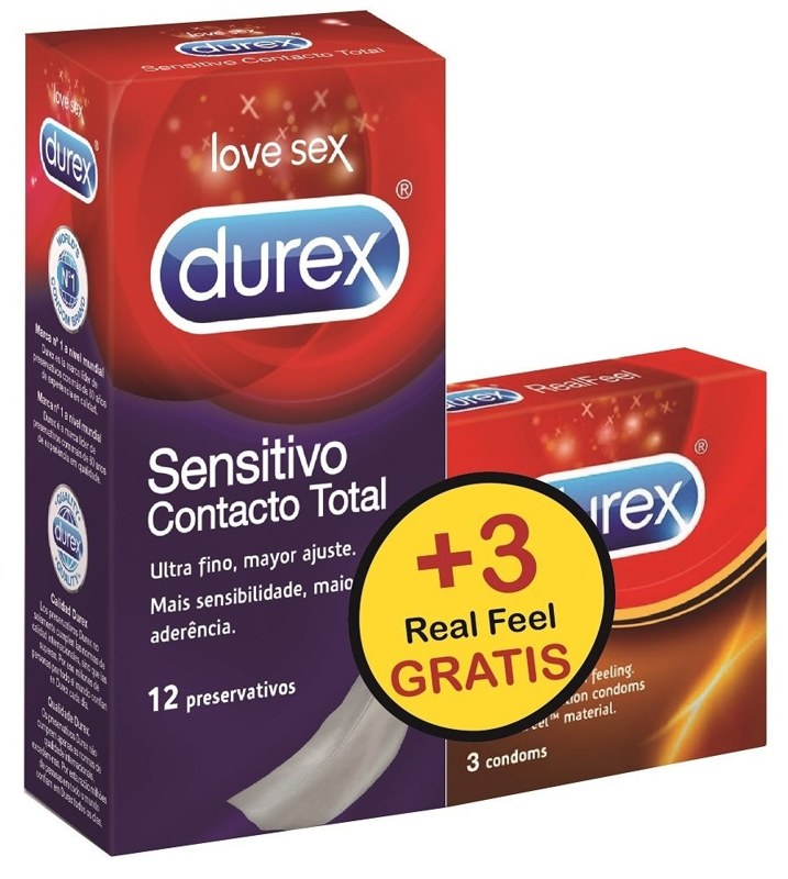 Contacto Total 12 uds + Real Feel 3 uds