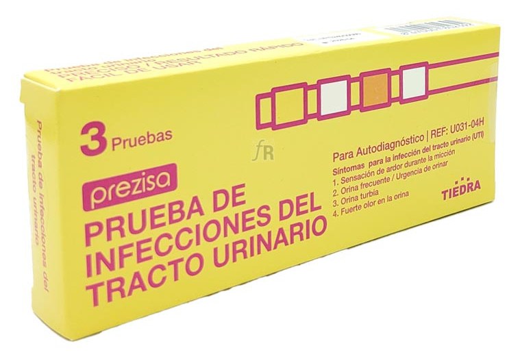 Test Detección de Infección Urinaria 3 Tiras