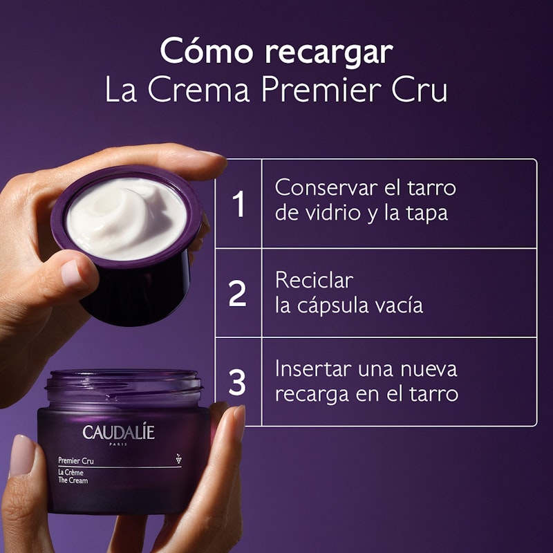 La Crema con Patente Longevidad + Filler Redensificante Natural - Recarga