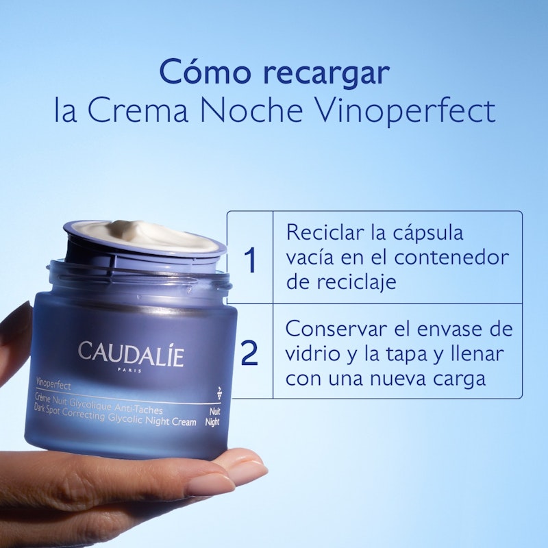 Crema Noche con Ácido Glicólico Antimanchas - Recarga